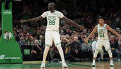 Tacko Fall v dresu Boston Celtics. | na serveru Lidovky.cz | aktuální zprávy