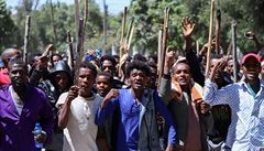 Protesty v hlavním městě Etiopie, Addis Abebě. | na serveru Lidovky.cz | aktuální zprávy