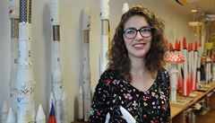 Nejlepší raketová modelářka světa je studentka z Krupky na Teplicku