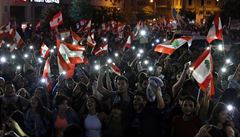 V Libanonu se opt demonstruje. Protestujc poaduj demisi vldy