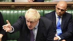 Britský premiér Boris Johnson.