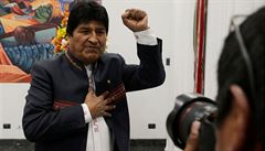 Morales obhjil mandt prezidenta Bolvie u v prvnm kole voleb, el vak obvinnm z manipulac