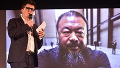 Report z mezinrodnho festivalu: Aj Wej-wej poslal do Jihlavy vztyen prostednk