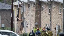 Mal letadlo narazilo do domu v Atlant, pi nehod zahynuli dva lid.