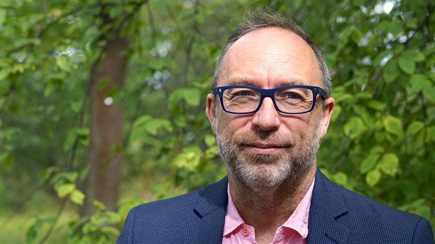 Zakladatel internetové encyklopedie Wikipedia Jimmy Wales.