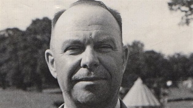 Rudolf Smetánka na snímku z léta 1940 ve vojenském táboe Cholmondeley u...