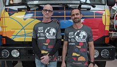 Marek Havlí�ek (vlevo) a Petr Hole�ek, dvojice, která stojí za expedicí Tatra...