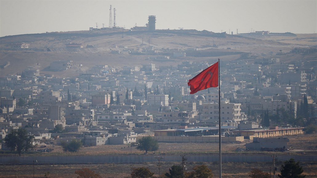 Syrské msto Kobani