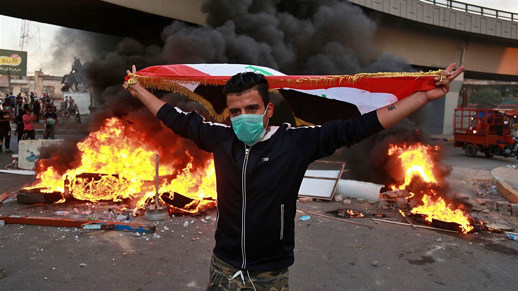 Demonstrace v Iráku zaaly v íjnu a o ivot pi nich pilo piblin 270 lidí.