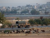 Turecká armáda na Turecko-Syrské hranici