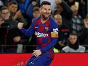 Lionel Messi vstil hattrick