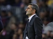 Zklamaný kou Barcelony Ernesto Valverde.