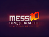 Logo Messiho show v Cirque du Soleil.