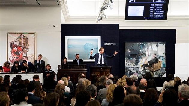 Aukní sí Sotheby's bude drait dílo malíe a výtvarníka P. Hábla