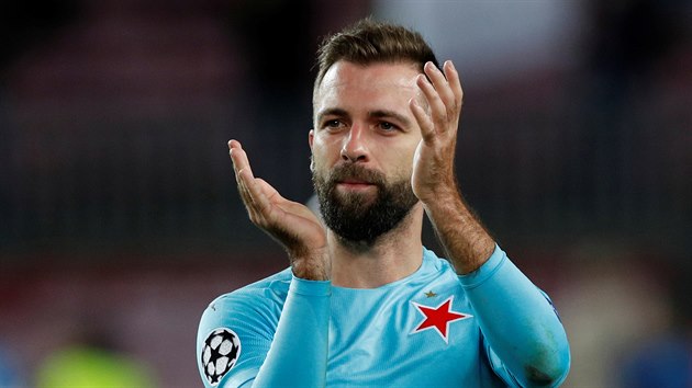 Josef Hu�bauer d�kuje fanou�k�m Slavie za podporu.