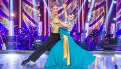 Bývalá biatlonistka Gabriela Koukalová se svým tane�ním partnerem Martinem...