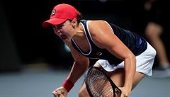 Ashleigh Barty práv vyhrála Turnaj mistry nad Elinou Svitolinovou.