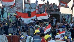 Irákem od íjna zmítají protivládní demonstrace.