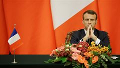 Macron v novoročním projevu obhajoval reformu penzí a vyjádřil přání lidštější a spravedlivější Francie