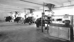 Dobový záb�r provozu.