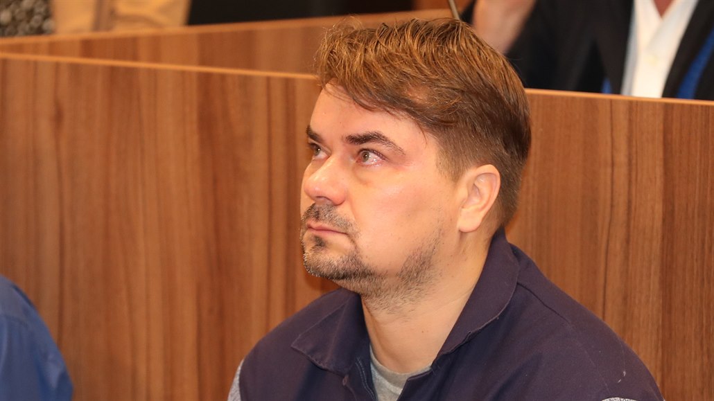 Lobbista Marek Dalík u znojemského soudu.