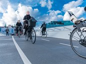 75 % lidí v Kodani jezdí na kole i v zim