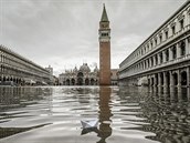 Záplavy msto v benátské lagun zaívá od podzimu do jara pomrn asto. Tento...