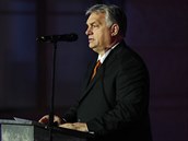 Maarský premiér Viktor Orbán na schzi zemí V4 a oslav 30. výroí sametové...