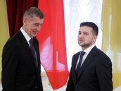 Babi se pi nvtv Kyjeva setkal s ukrajinskm prezidentem.