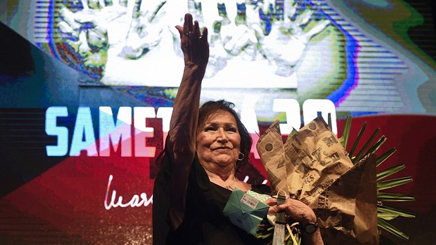 Zp�va�ka Marta Kubi�ová na koncertu k 30. výro�í sametové revoluce, který se...