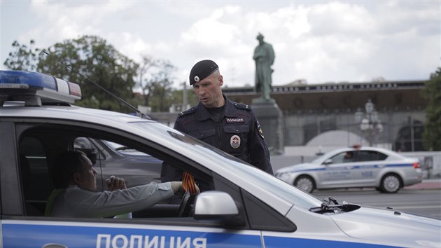 Ruská policie (ilustraní). 