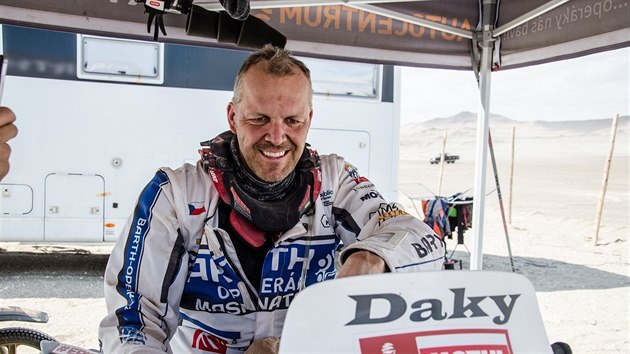 Zdenk Tma se pedstaví v novém roníku Rallye Dakar.