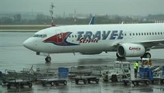 Letadlo společnosti Travel Service na letišti Václava Havla v Praze. | na serveru Lidovky.cz | aktuální zprávy