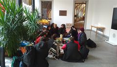 Stávka student� v Karolinu.