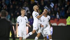 Fotbalisté Finska slaví historický postup na mistrovství Evropy. Zajistila jim...