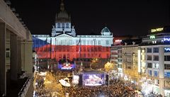 Česká vlajka na Národním muzeu. | na serveru Lidovky.cz | aktuální zprávy