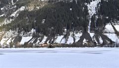 Bahno valící se z kopc� poblí� rakouského Gasteinu.