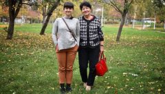 Vra Veselá s maminkou Magdou Mezuláníkovou.