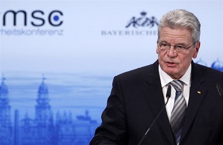 Německý prezident Joachim Gauck se v úvodním projevu Mnichovské bezpečnostní...