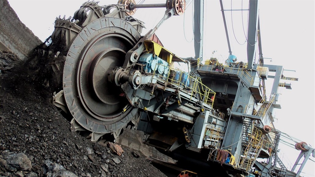 Na dole Bílina se ron vytí zhruba 10 milion tun uhlí (ilustraní snímek).