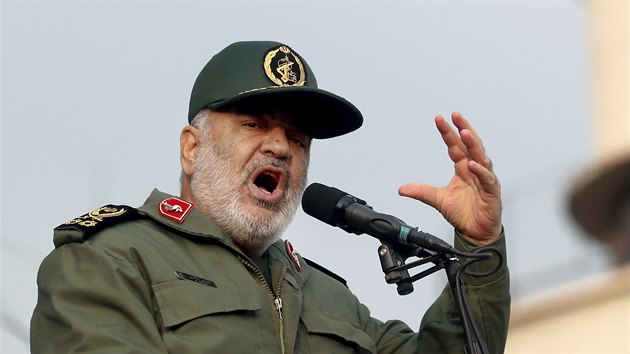 Íránský generál Hosejn Salámí.