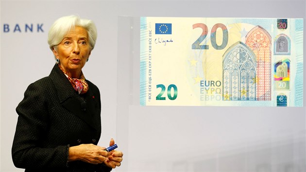 éfka ECB Christine Lagardeová