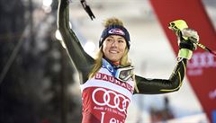 Mikaela Shiffrinová se raduje z rekordního 41. triumfu ve slalomu ve Světovém... | na serveru Lidovky.cz | aktuální zprávy