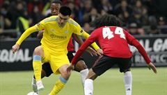 Astana ve skupin� Evropské ligyy vyhrála nad Manchesterem United.