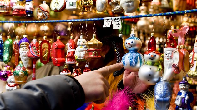 Vánoní trhy v Praze.