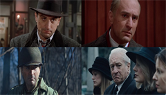 �ty�ikrát De Niro. V horní �ad� snímky z filmu Tenkrát v Americe, kdy mladého...