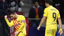 Lionel Messi vstřelil klíčovou branku do sítě Atlética Madrid