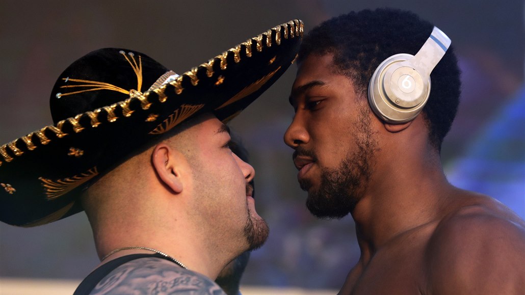 Andy Ruiz Jr.a Anthony Joshua ped vzájemným soubojem