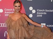 Kateina Kasanová na Czech Social Awards 2019.