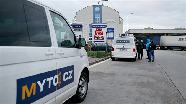 Hraniní pechod v Beclavi a nový systém výbru mýtného v esku